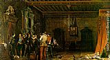 Paul Delaroche Canvas Paintings - Assassination